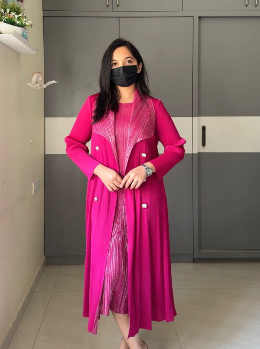 Mary Exclusive Pleated Dress