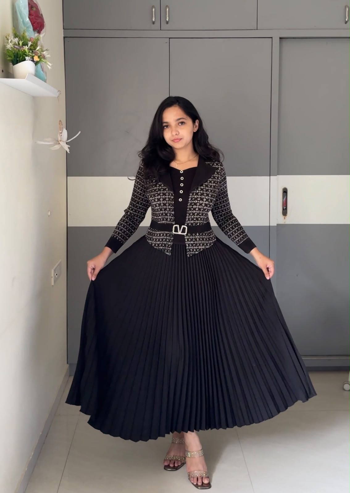 Kise Exclusive Pleated Dress