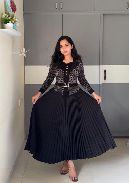 Kise Exclusive Pleated Dress