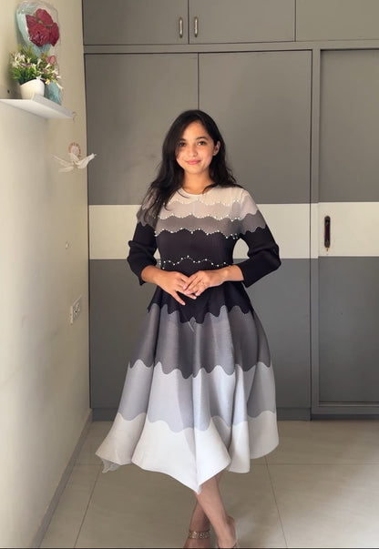 Dia Exclusive Pleated Dress