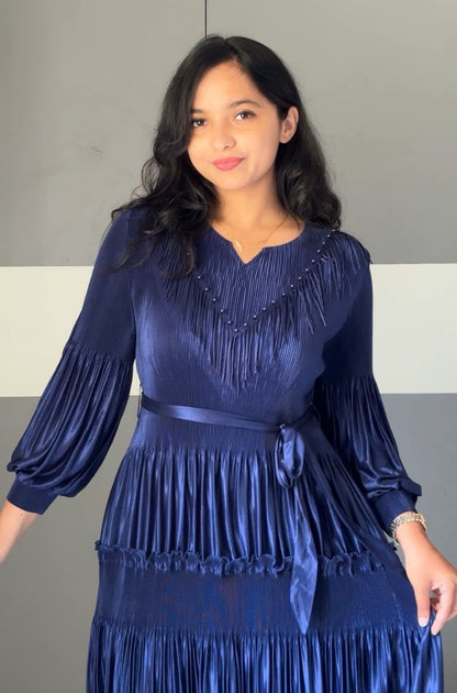 Hane Exclusive Pleated Dress