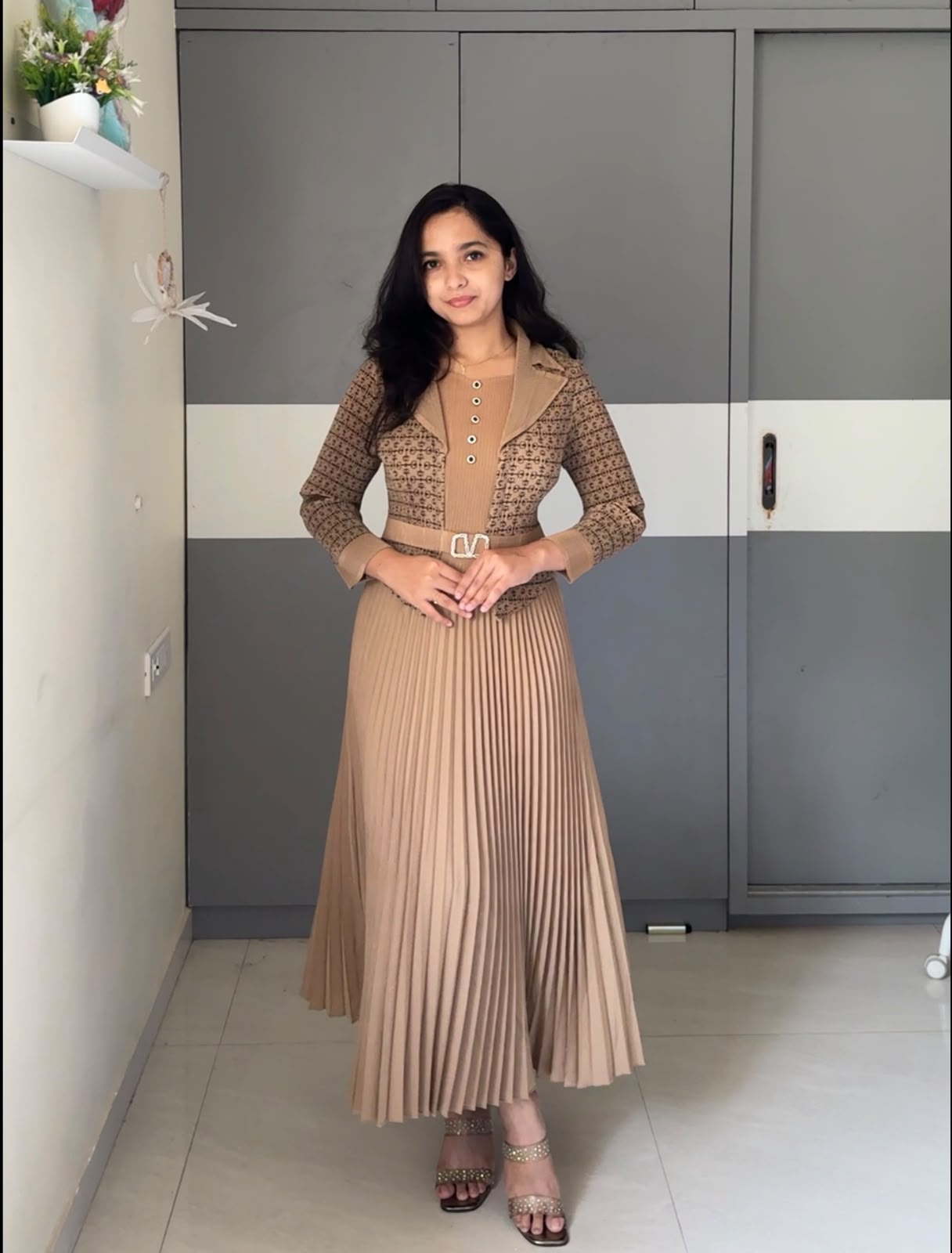 Kise Exclusive Pleated Dress