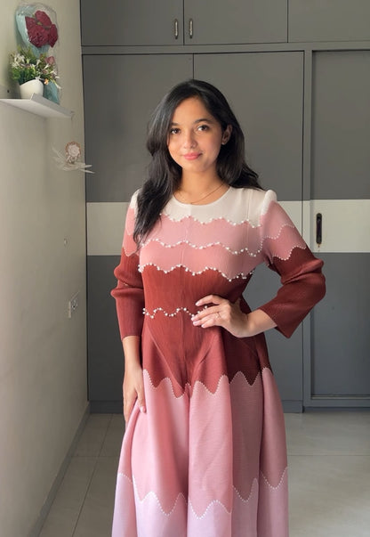 Dia Exclusive Pleated Dress