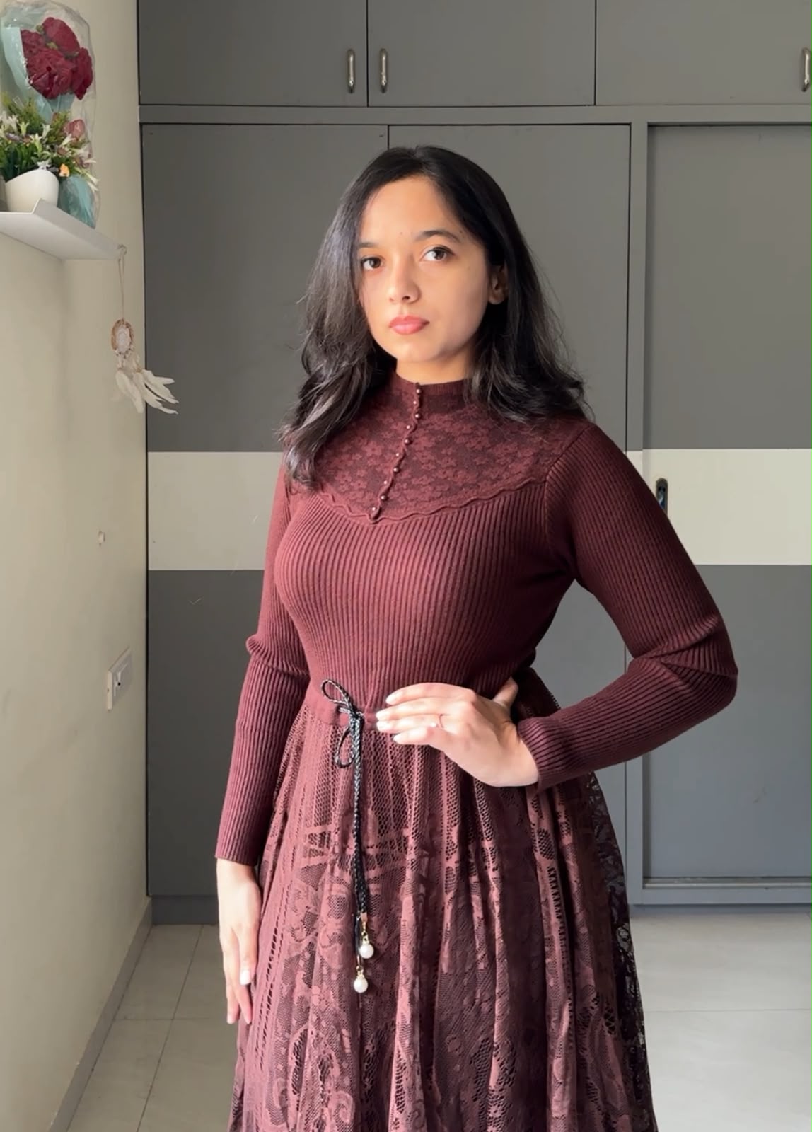 Dena Exclusive Pleated Dress
