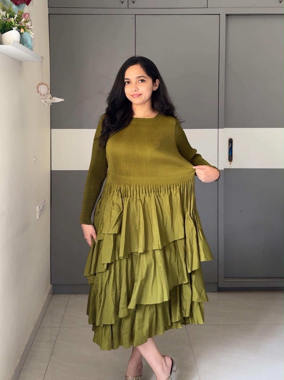 Conn Exclusive Pleated Dress