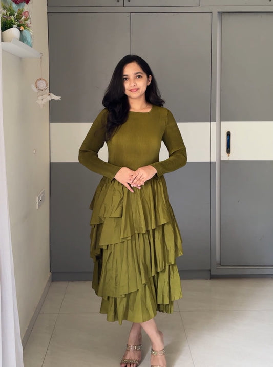 Conn Exclusive Pleated Dress