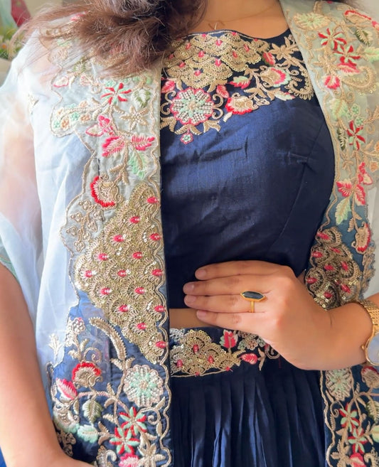 Amita Embroidered Lehenga Set