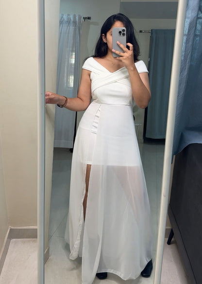 Noah Off-Shoulder Maxi Dress