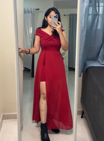 Noah Off-Shoulder Maxi Dress