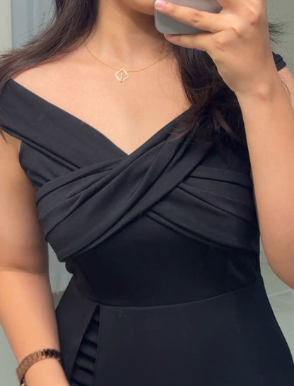 Noah Off-Shoulder Maxi Dress