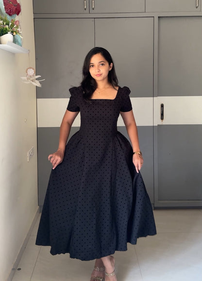 Enzo Polka Dot Dress