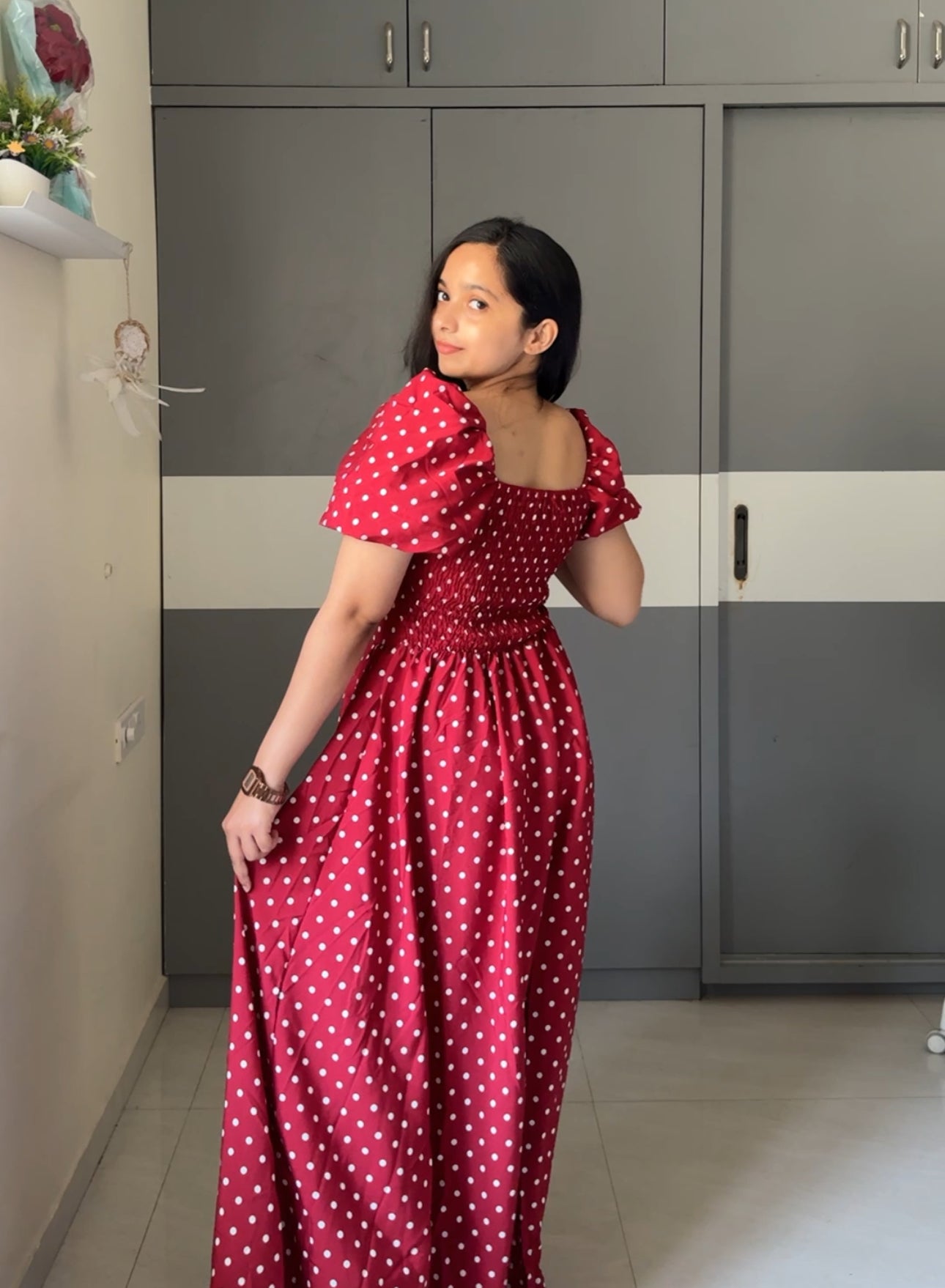 Sara Polka Dot Dress
