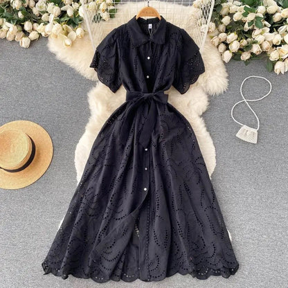 Madrigal Cutwork Dress