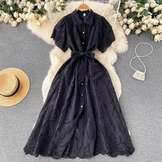 Madrigal Cutwork Dress