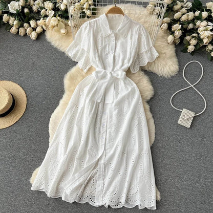 Madrigal Cutwork Dress