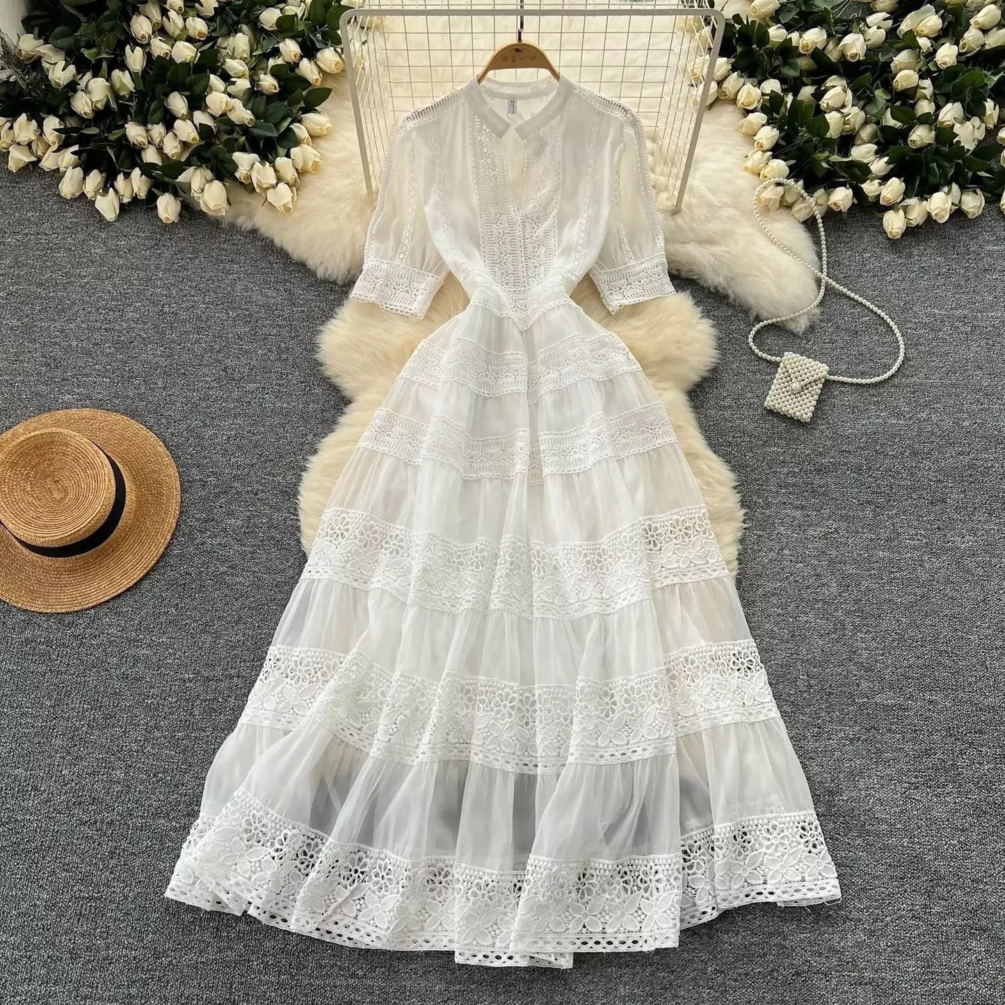 Hargrove Lace Maxi Dress