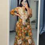 Reet Chikankari Kurti