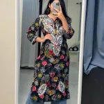 Reet Chikankari Kurti