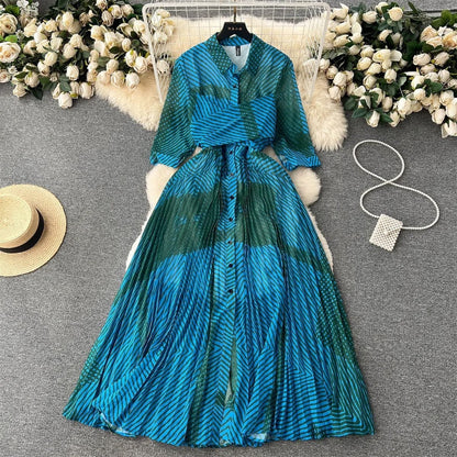 Zula Pleated Dress