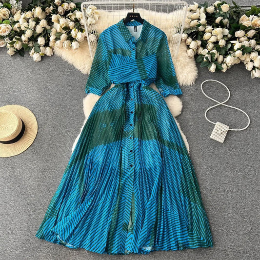 Zula Pleated Dress