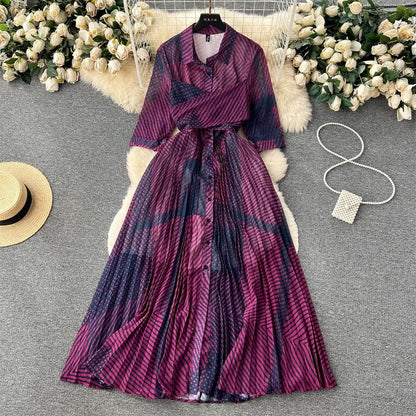 Zula Pleated Dress