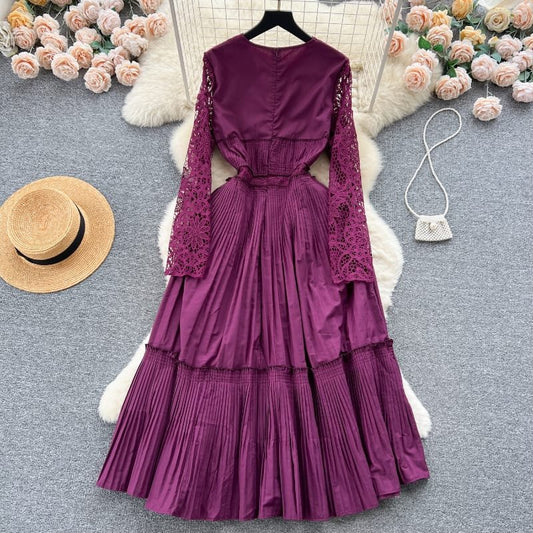Cairo Pleated Dress