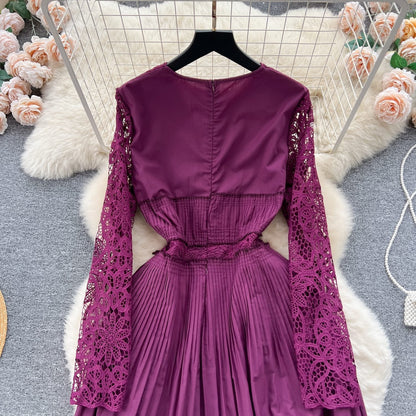 Cairo Pleated Dress