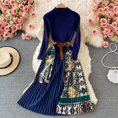 Aurelia Pleated Dress