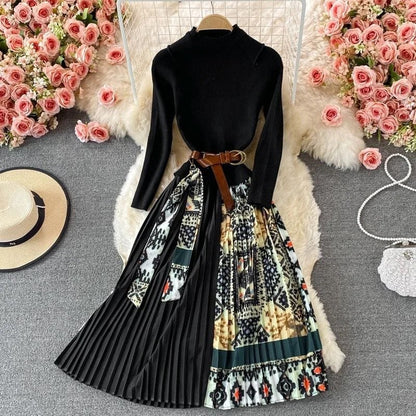 Aurelia Pleated Dress