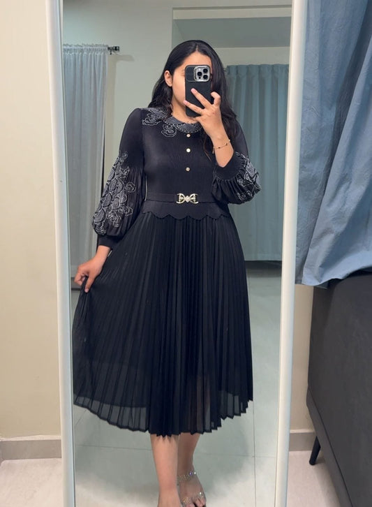 Zori Exclusive Pleated Dress