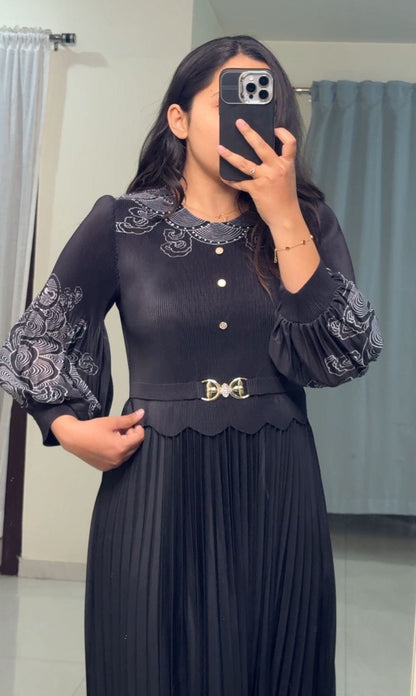 Zori Exclusive Pleated Dress