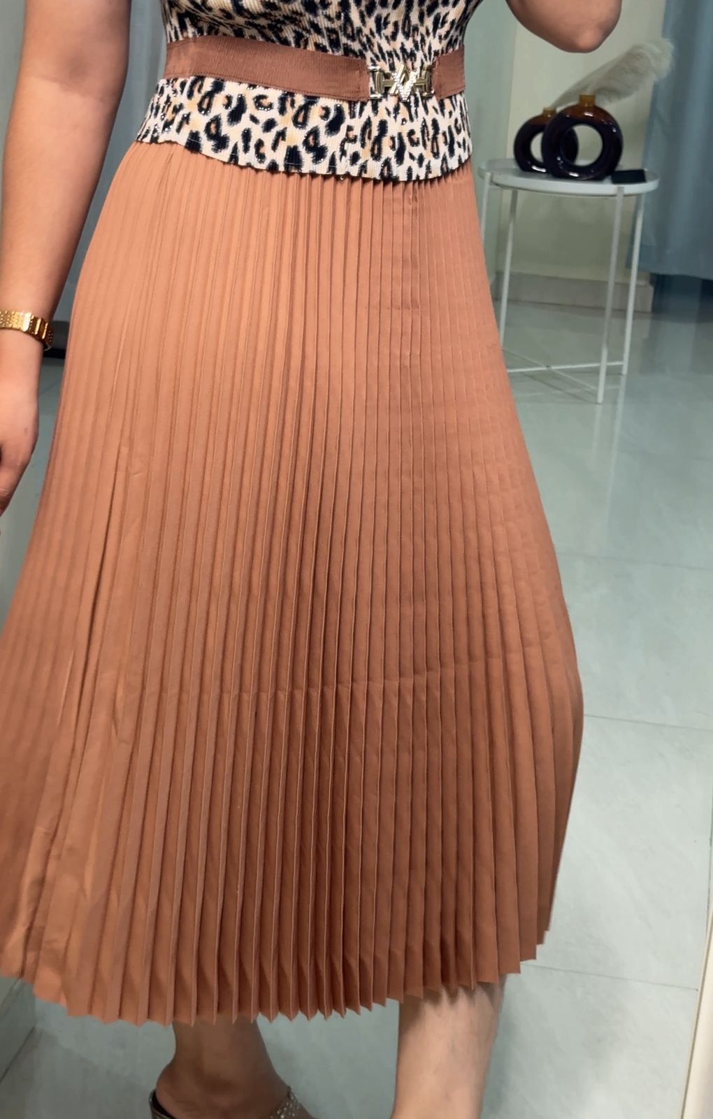 Karen Exclusive Pleated Dress
