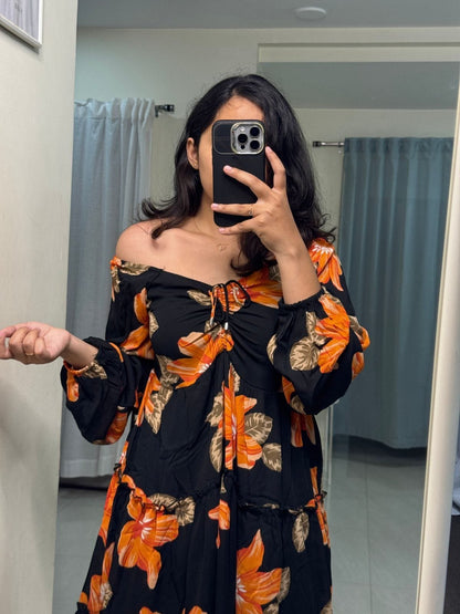 Floral Midi Dress image 5