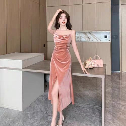 Cosmo velvet dress image 2