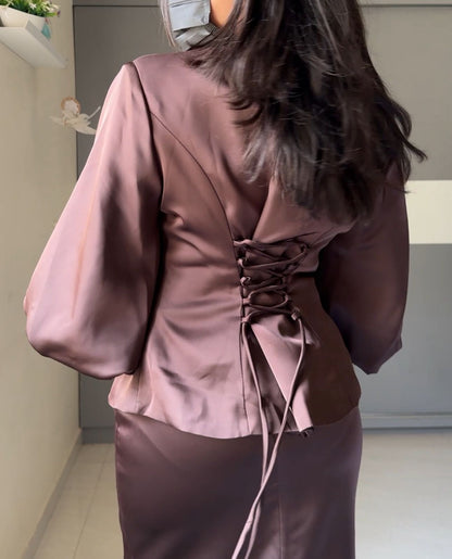 Diana Satin Co-Ords