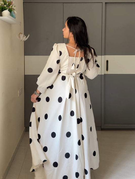Ensy Polka Dot Dress