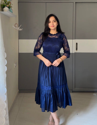 Srija Exclusive Pleated Dress