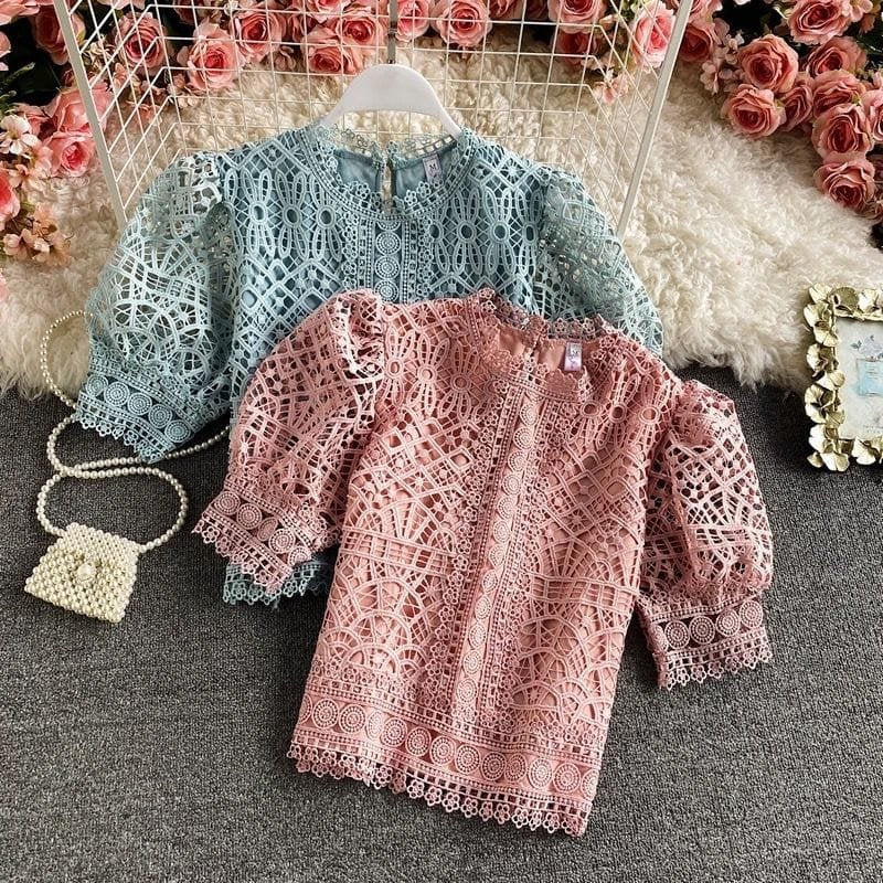Lea Lace Tops image 1