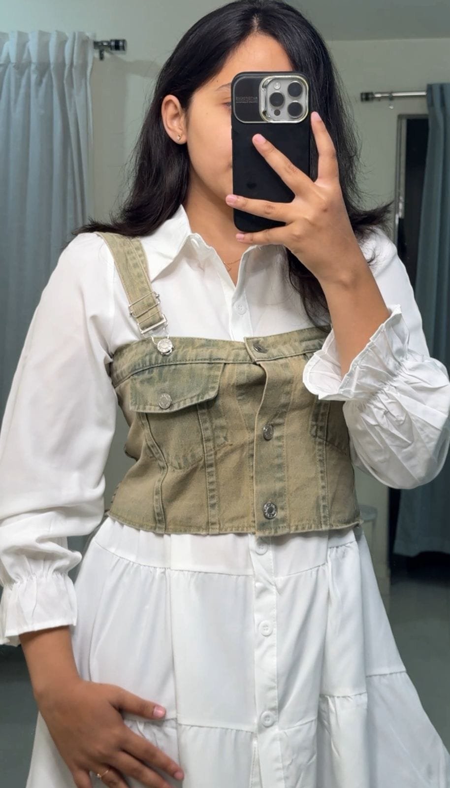 Perel Denim Co-Ord Set image 4