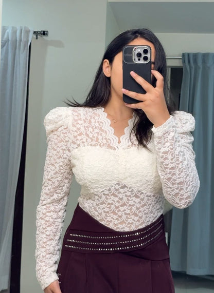 Ottilie Mesh Padded Tops image 4