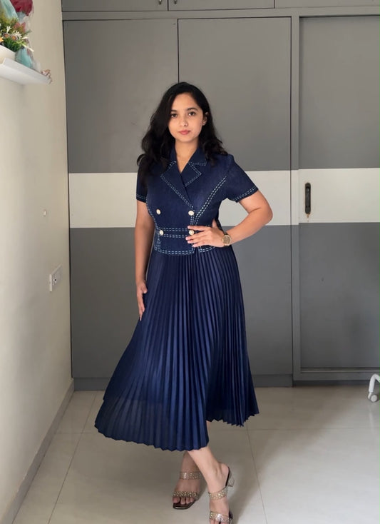 Dipa Exclusive Pleated Dress