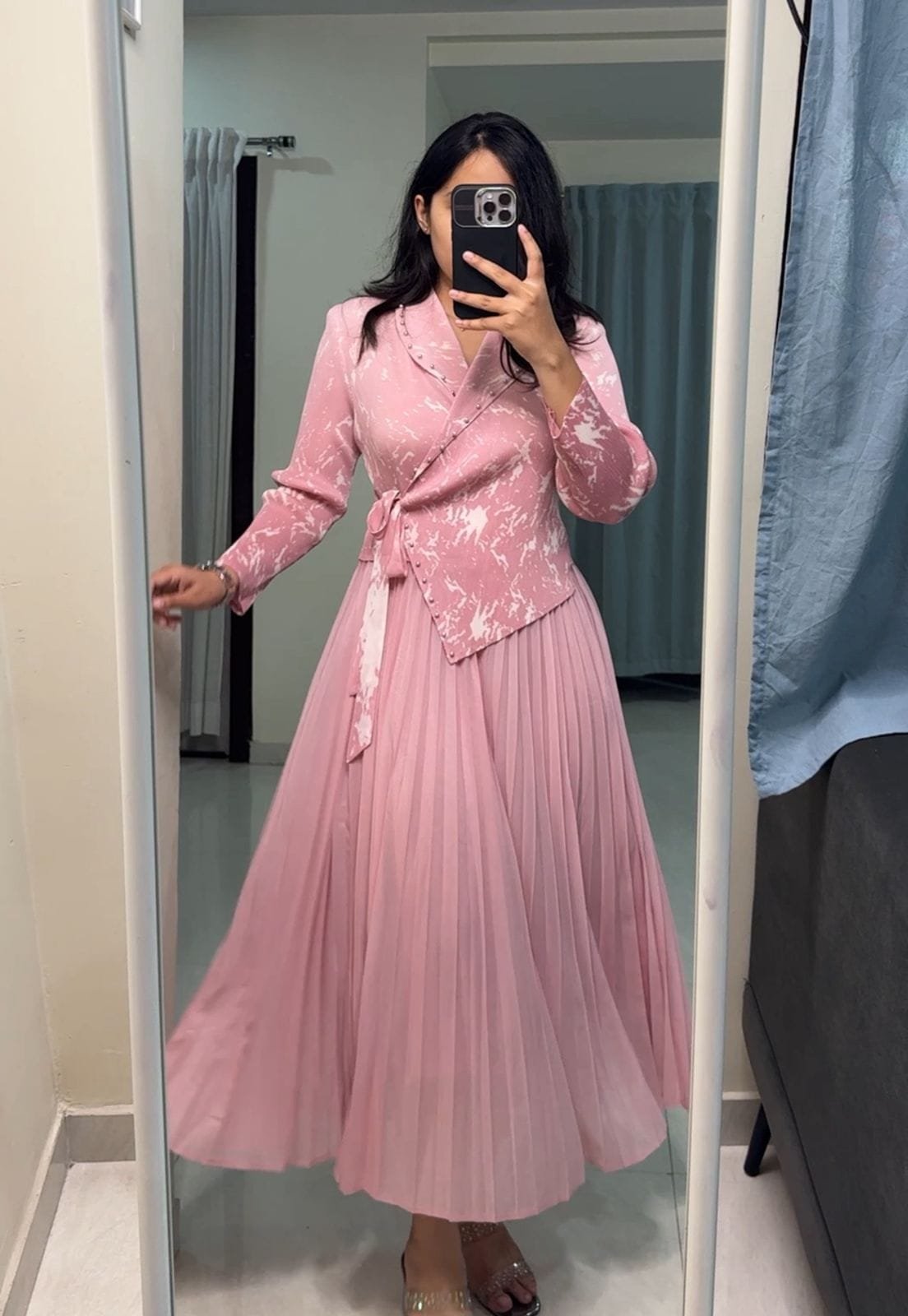 Isis Finely Pleated Dress image 1