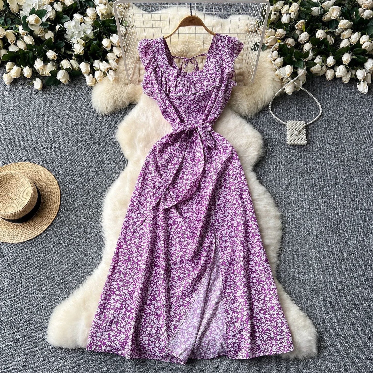Otis Floral Midi Dress image 0