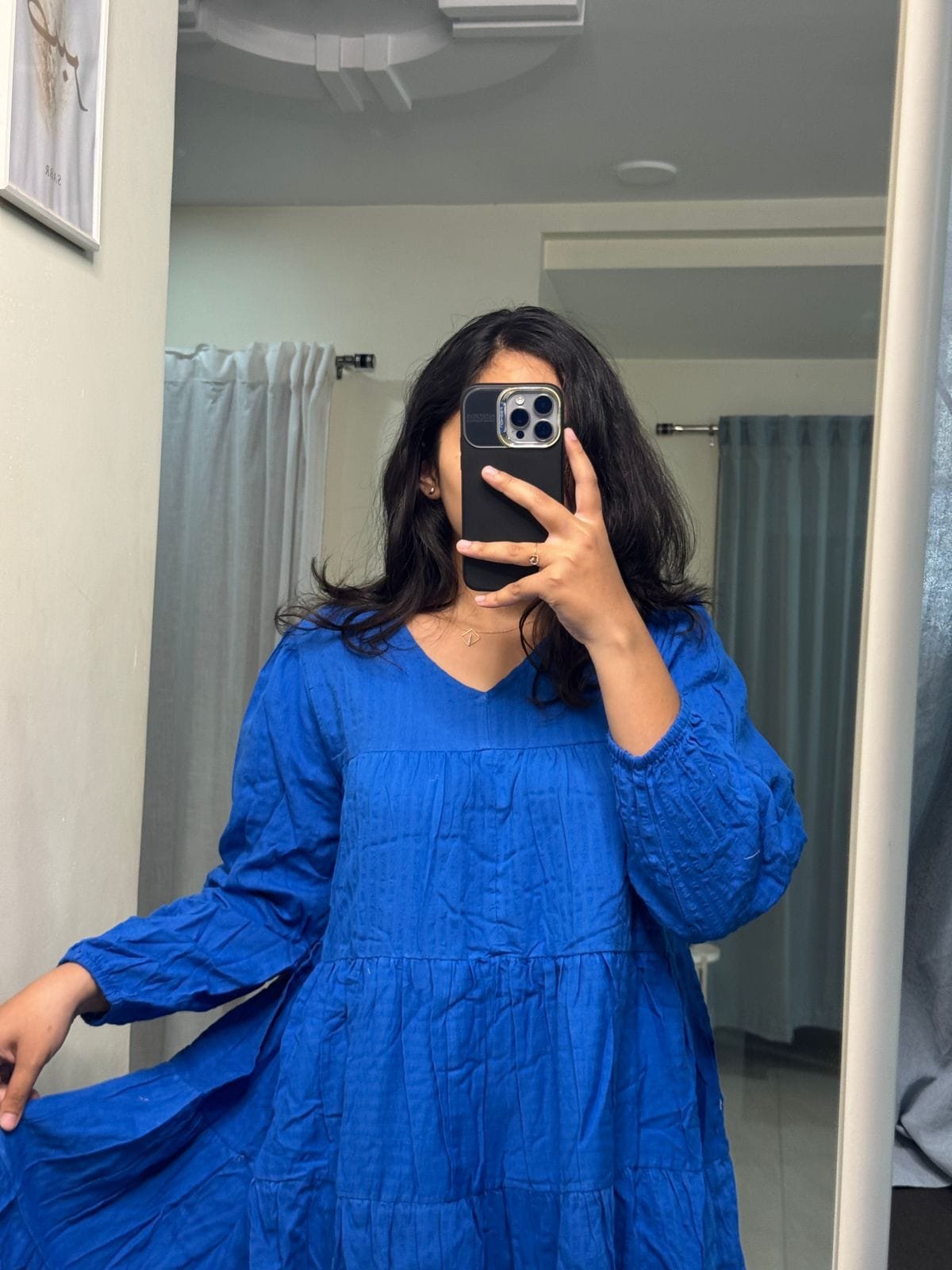 Cotton Midi Dress image 1
