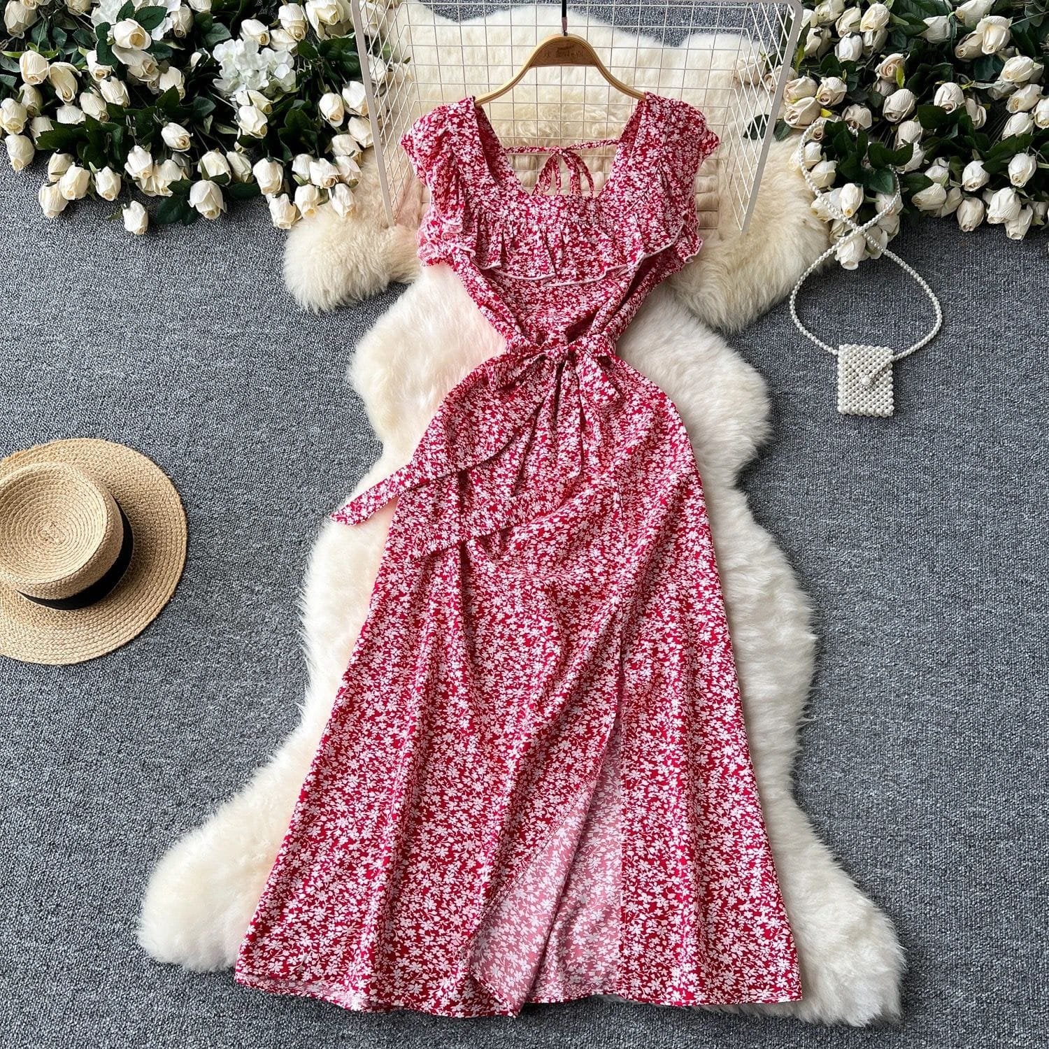 Otis Floral Midi Dress image 5