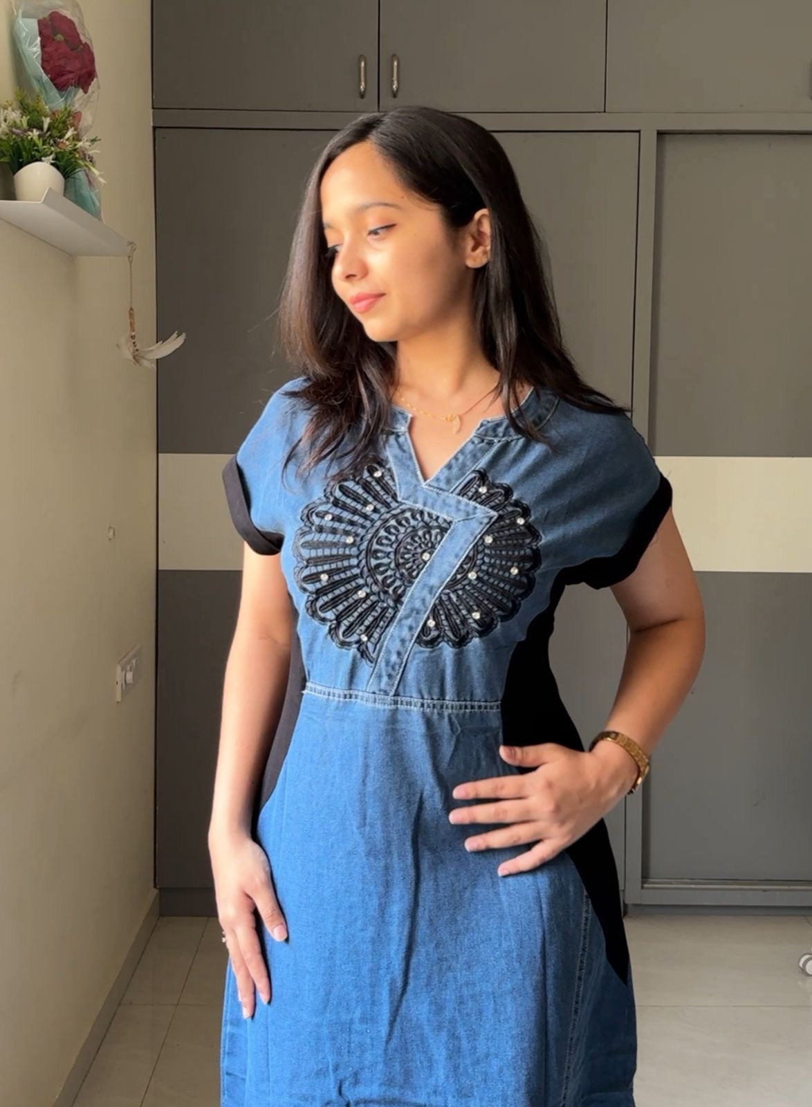 Waki Denim Dress