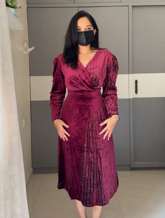 Candice Velvet Dress