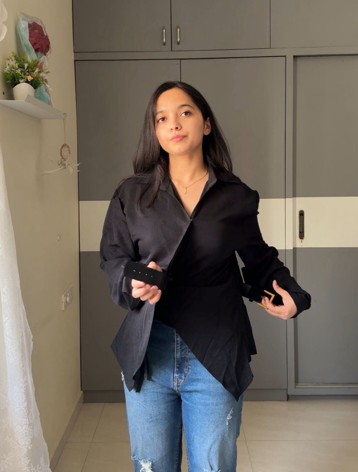 Bru Belt Tie Shirt