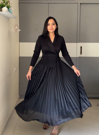 Riva Exclusive Pleated Dress