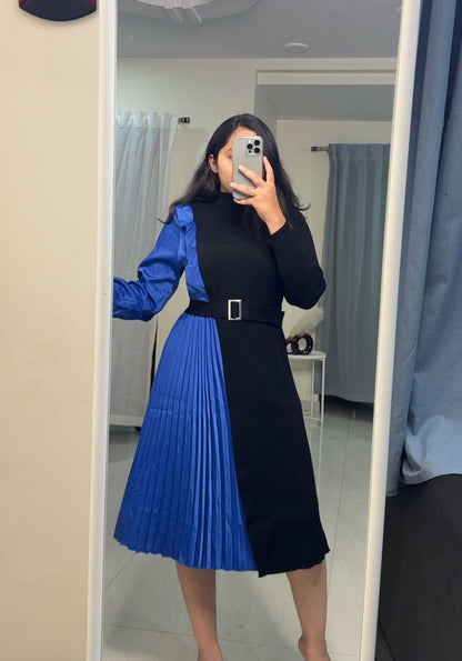 Sebastian Knit Dress - Blue image